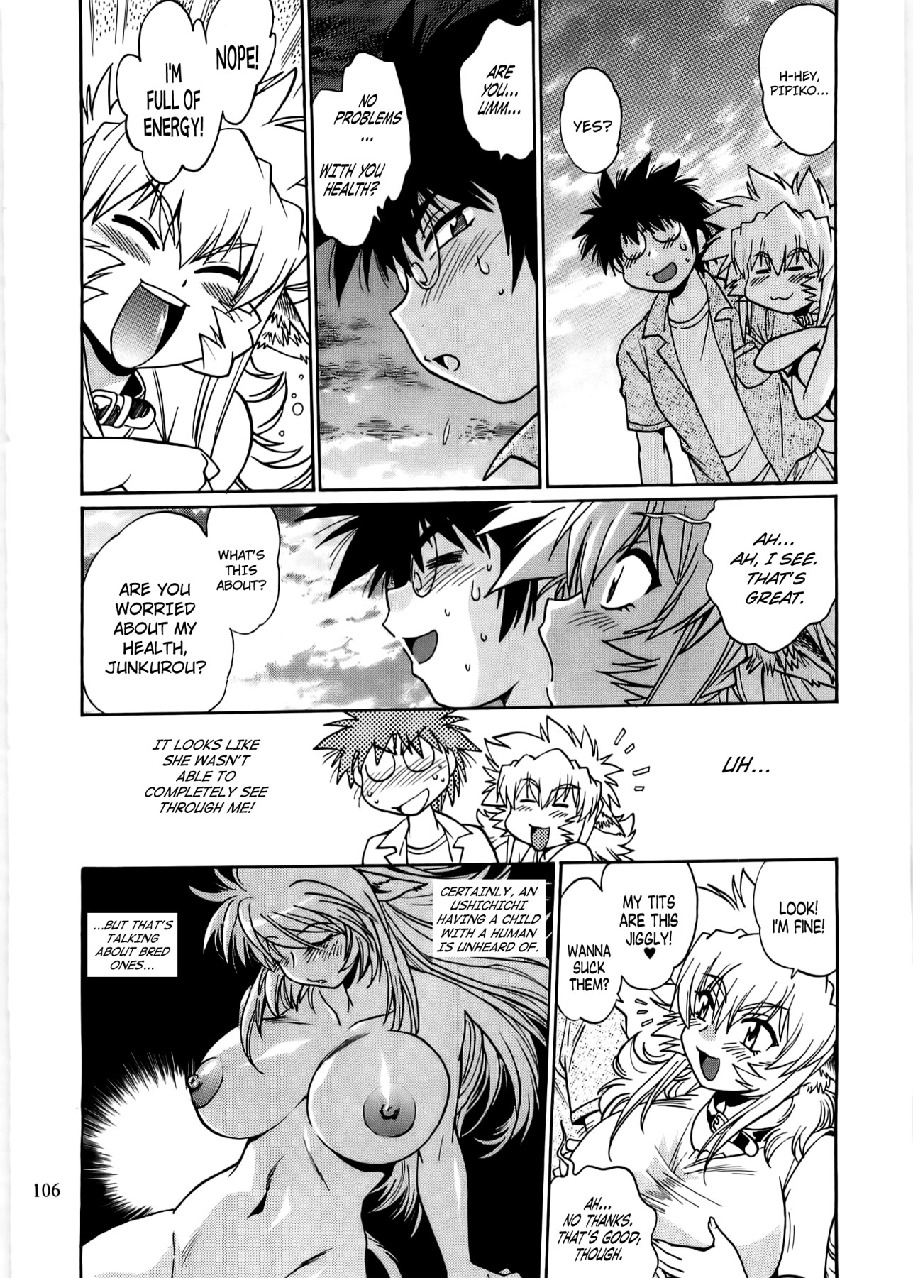 Hentai Manga Comic-Dear My Ushi-Chichi 2-Read-105